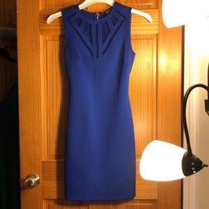 Sapphire blue formal event /wedding guest dress